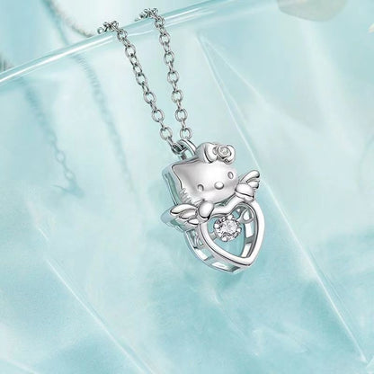 Collier Chaton Coeur KI284