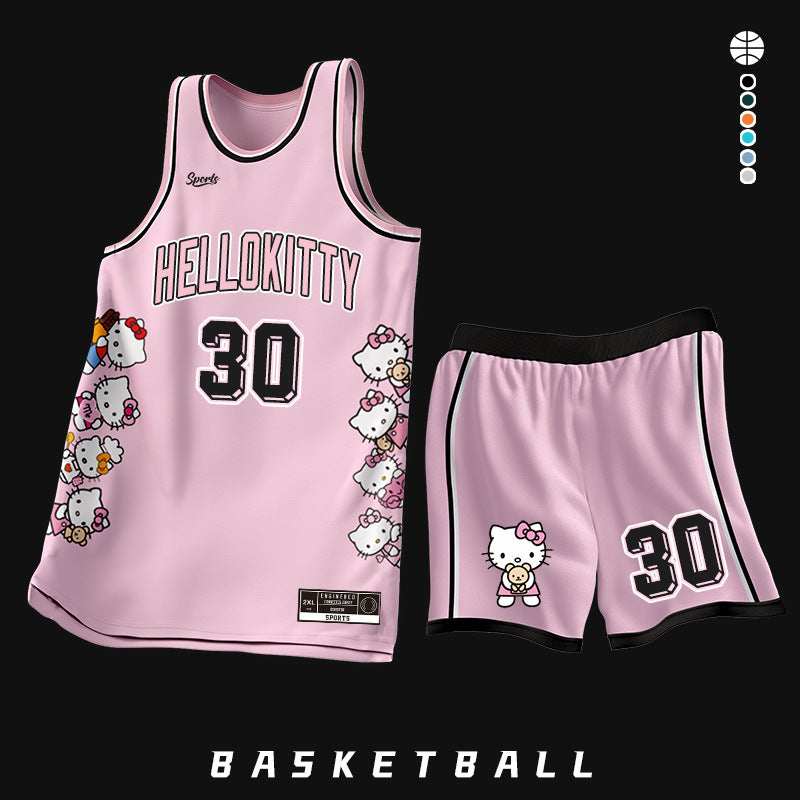 Kitty Basketball-Trikot-Set KI609