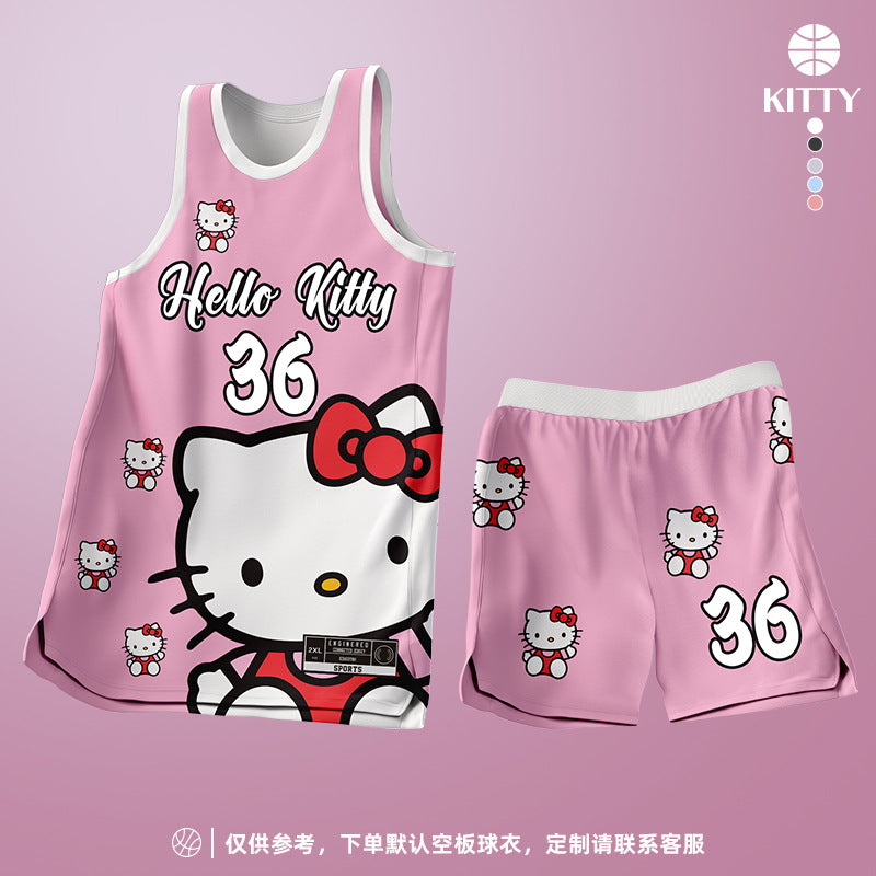 Kitty Basketball-Trikot-Set KI609