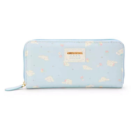 Portefeuille long bleu Cinna