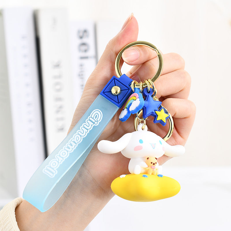 Blue Cinna Keychain