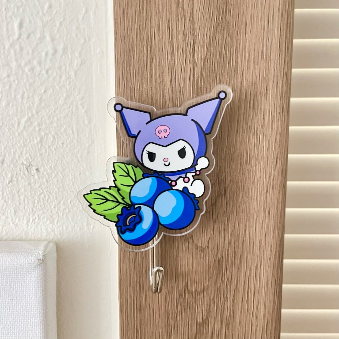 Cartoon Fruit Design Wall Hook