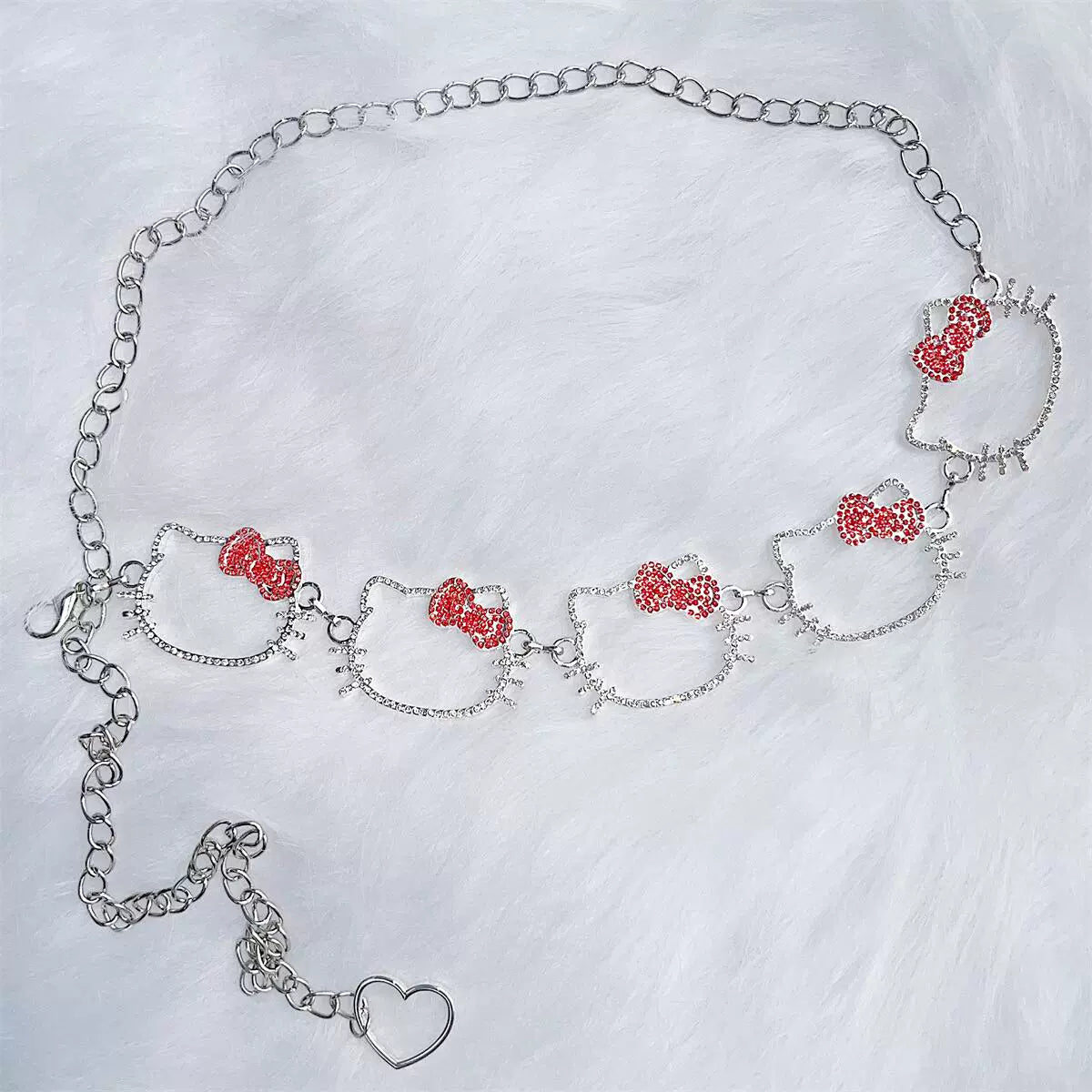 Y2K Cute Sweet Kitty Lace Wings Lace Pink Shorts