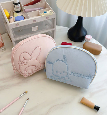 Mini Kosmetiktasche mit Cartoon Muster