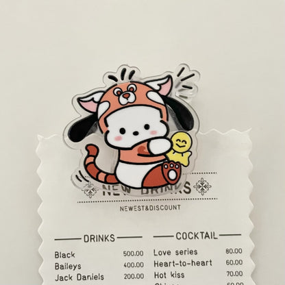 Kawaii Jungle Design Paper Clip
