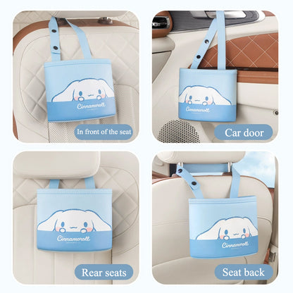 Cute Car Trash Can Foldable Storage