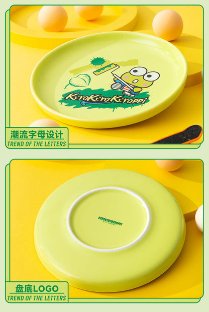 Cartoon Ceramic Plate 7in