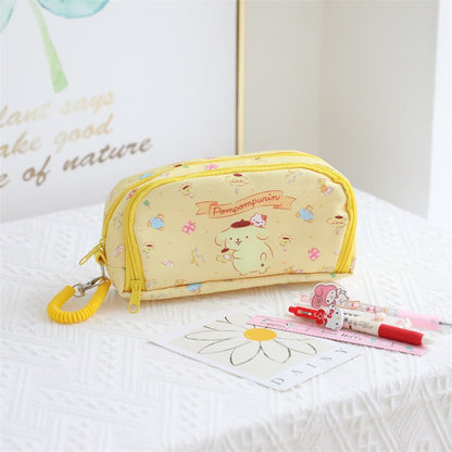 Cartoon Double Layer Pencil Case