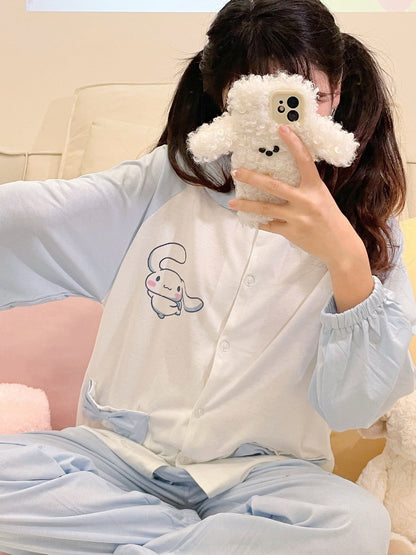 Cute Soft Cinna Pajama Set