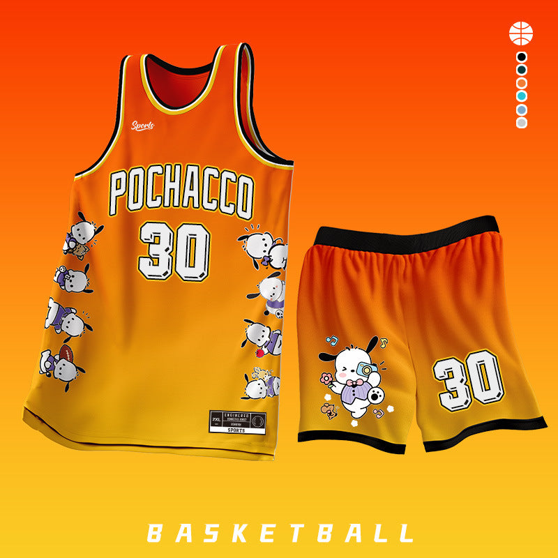 Pocha Basketballtrikot-Set KI611