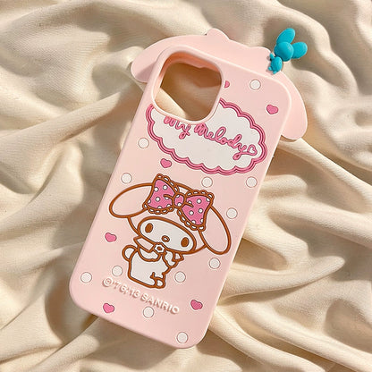 Coque de téléphone avec nœud Melo Cartoon KI423