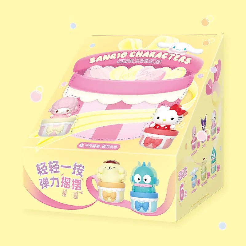 Mini haricots kawaii en sachet surprise avec un cœur battant