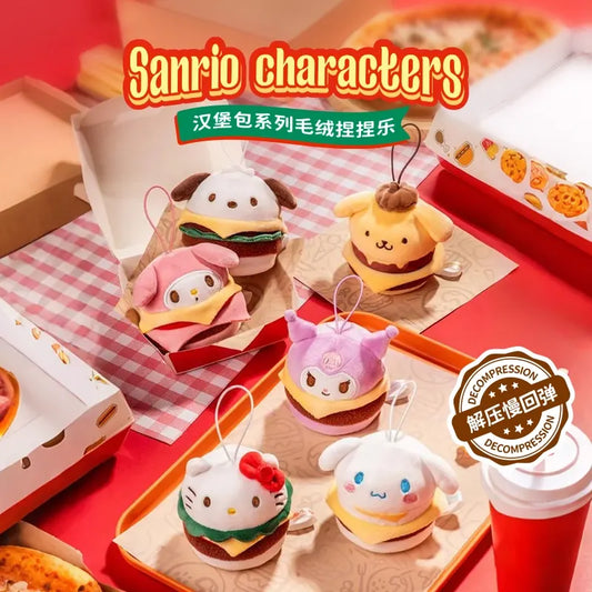 Hamburger Series Plush Squeezy blind bag