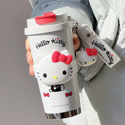 Kawaii Tumbler Stainless Steel Vacuum Insulated Mug