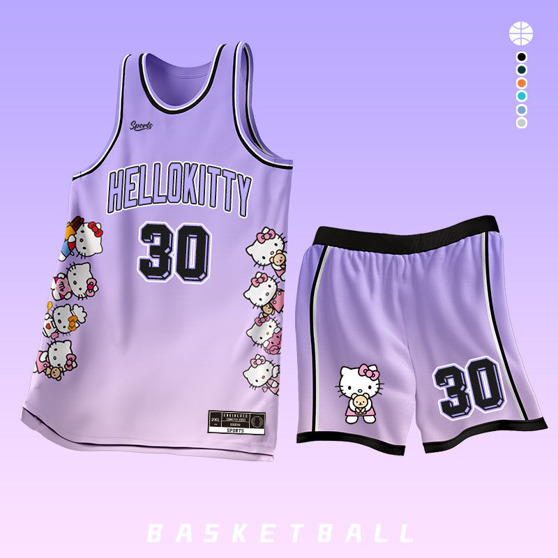 Kitty Basketball-Trikot-Set KI609