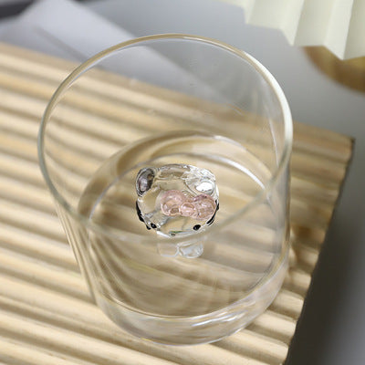 3D Kitty Glass cup