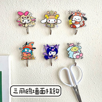 Cartoon Jungle Design Wall Hook