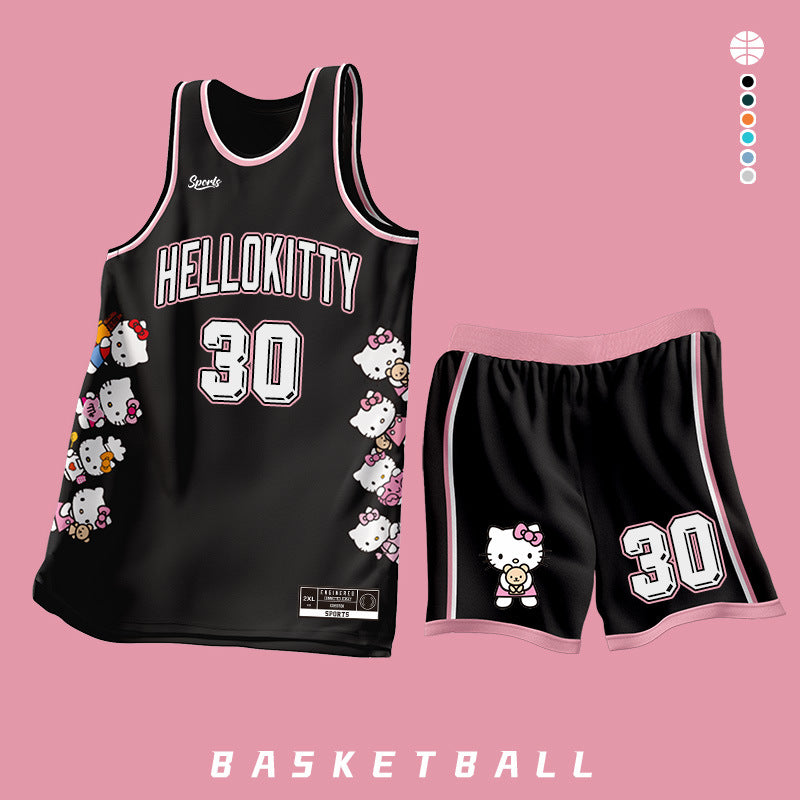 Kitty Basketball-Trikot-Set KI609