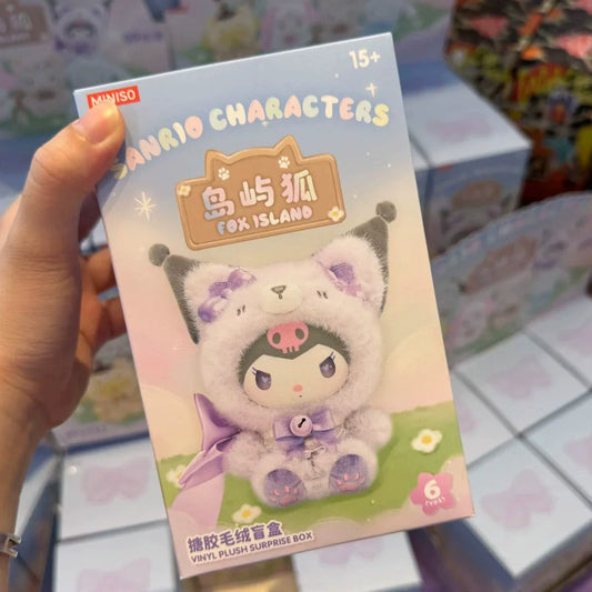 Blind Doll Pendant Fox Box Vinyl Plush Island
