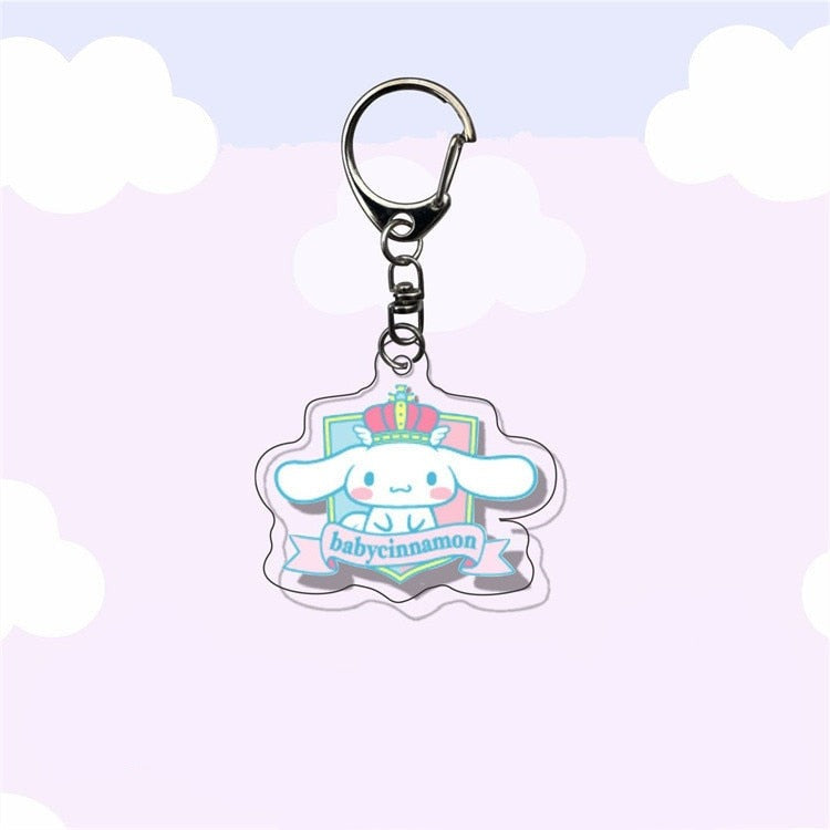 Cartoon Acrylic Keychain