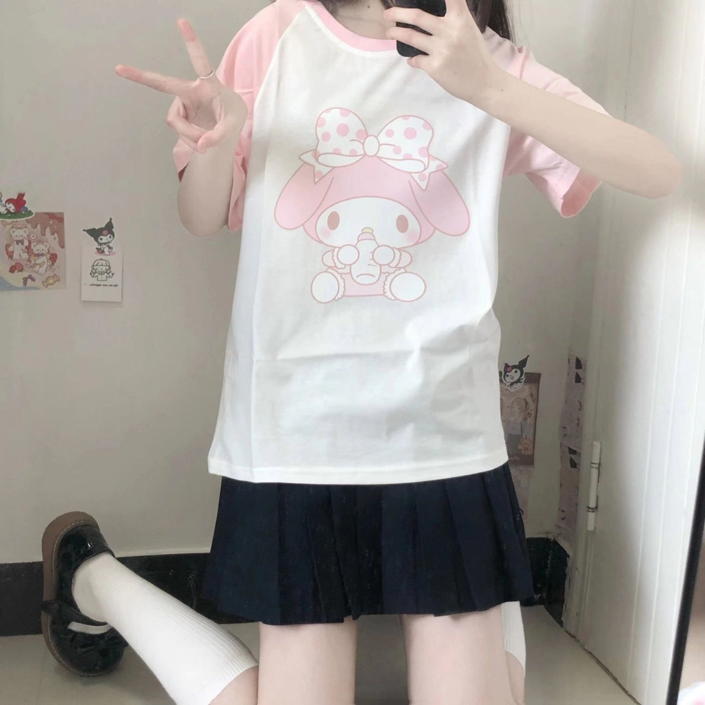 T-shirt rose Sweet Melo SK484