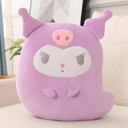 Poupée en peluche fantôme animée Kawaii