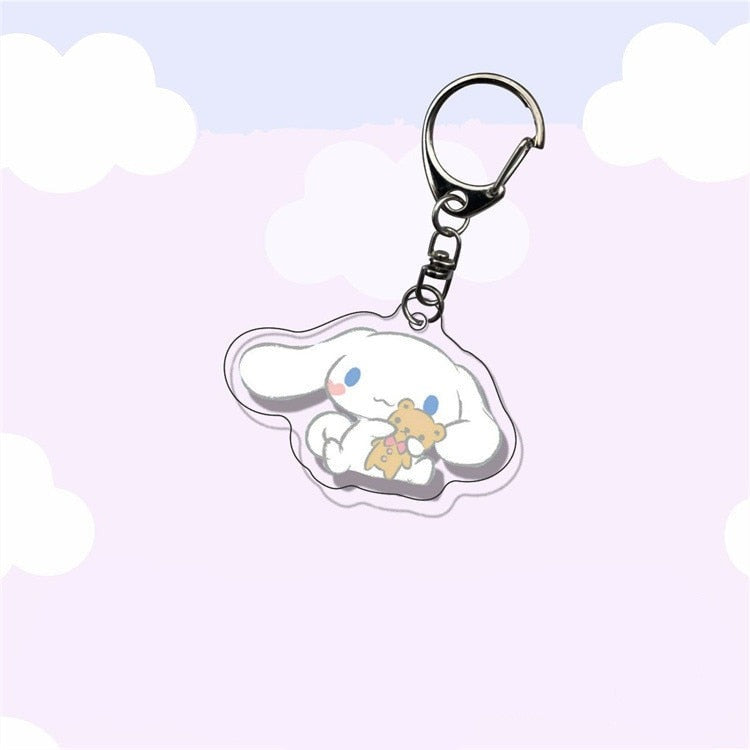 Cartoon Acrylic Keychain