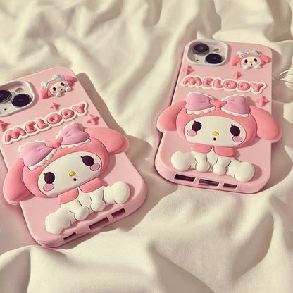 Coque Melo Pastel pour iPhone avec chaîne