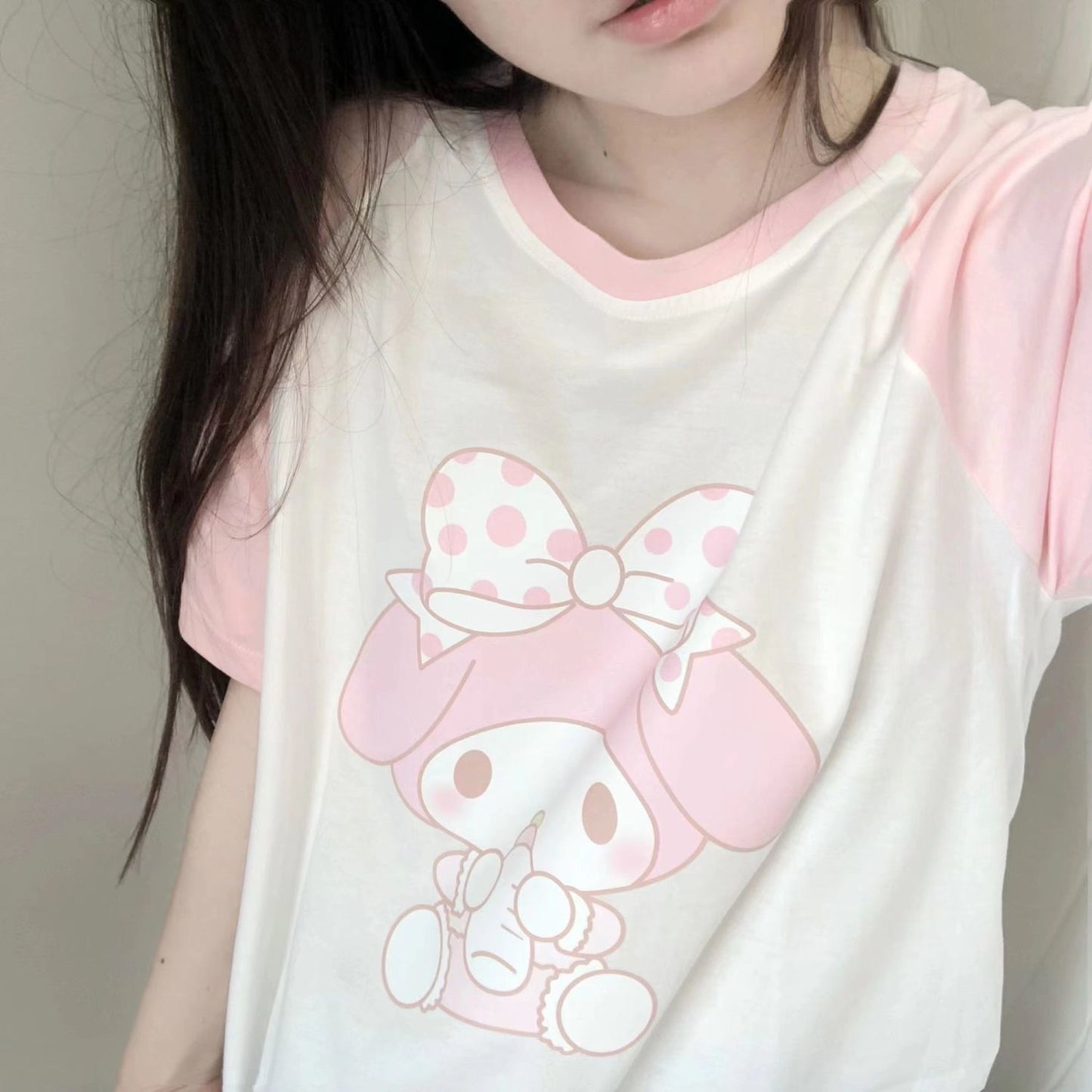 T-shirt rose Sweet Melo SK484