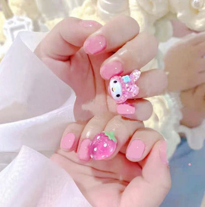 Cute Design Press On Nails