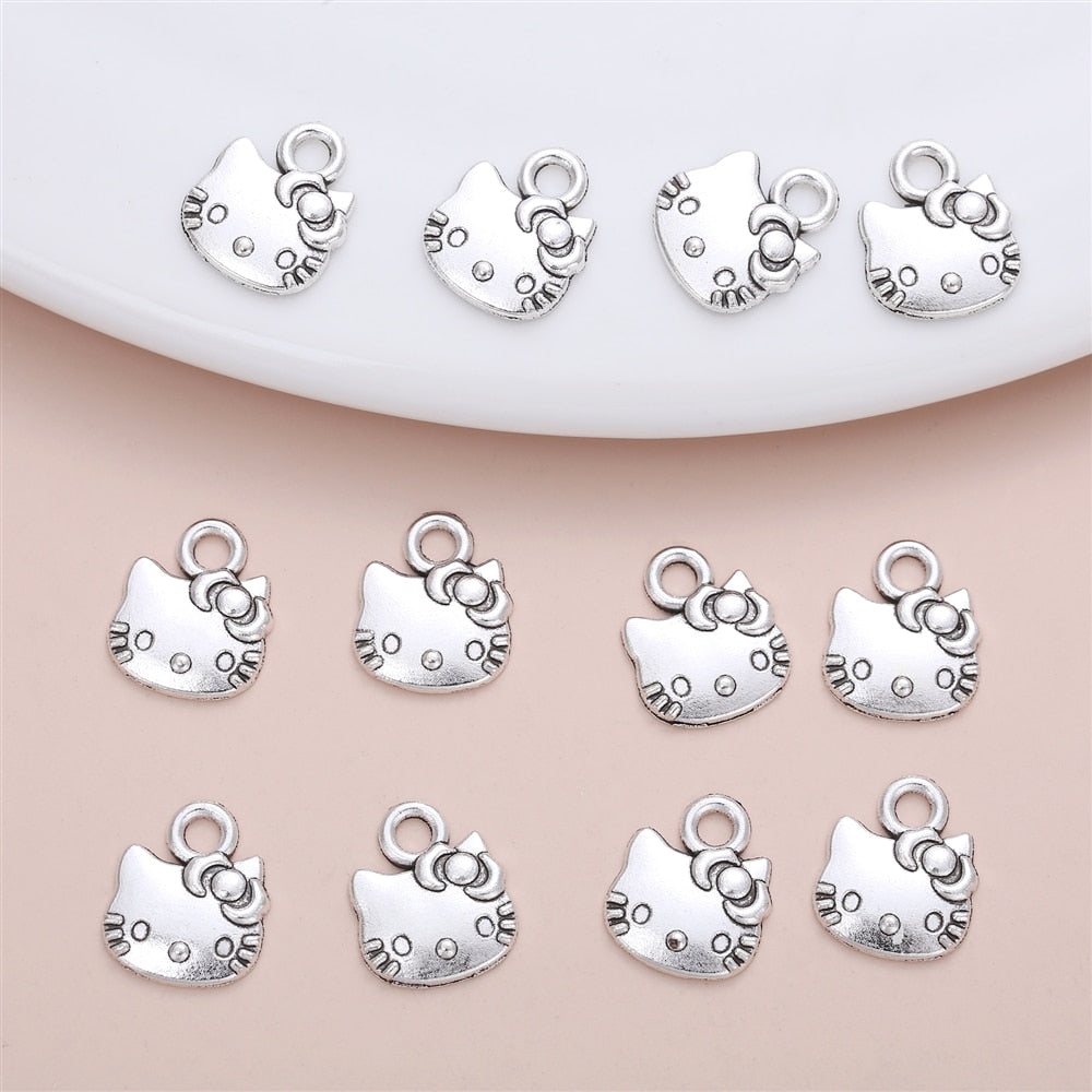 Kawaii Kitty Shaped Charms