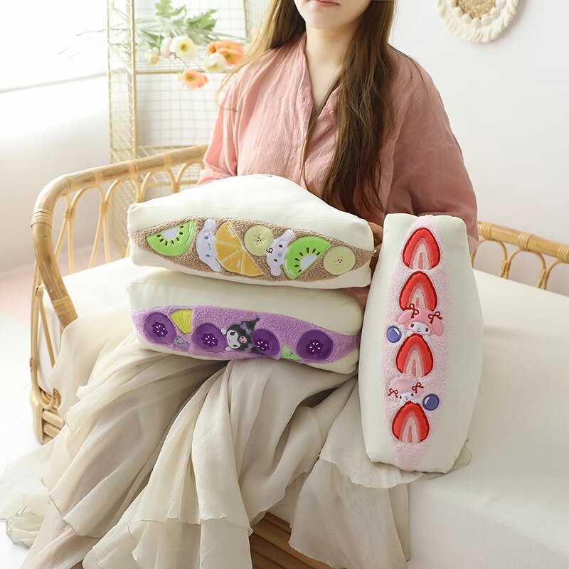 Sandwich Kawaii Plushies Fruit