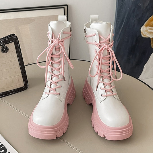 Boots Pastel Combat Warrior