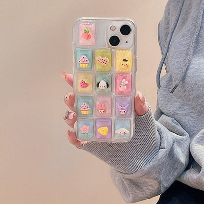 Coque iPhone Cute Friends Candy