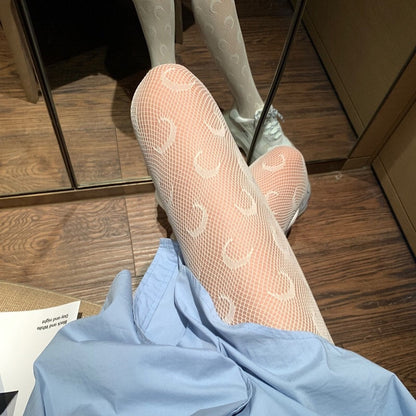 Cartoon Fishnet Stockings