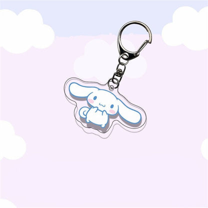 Cartoon Acrylic Keychain