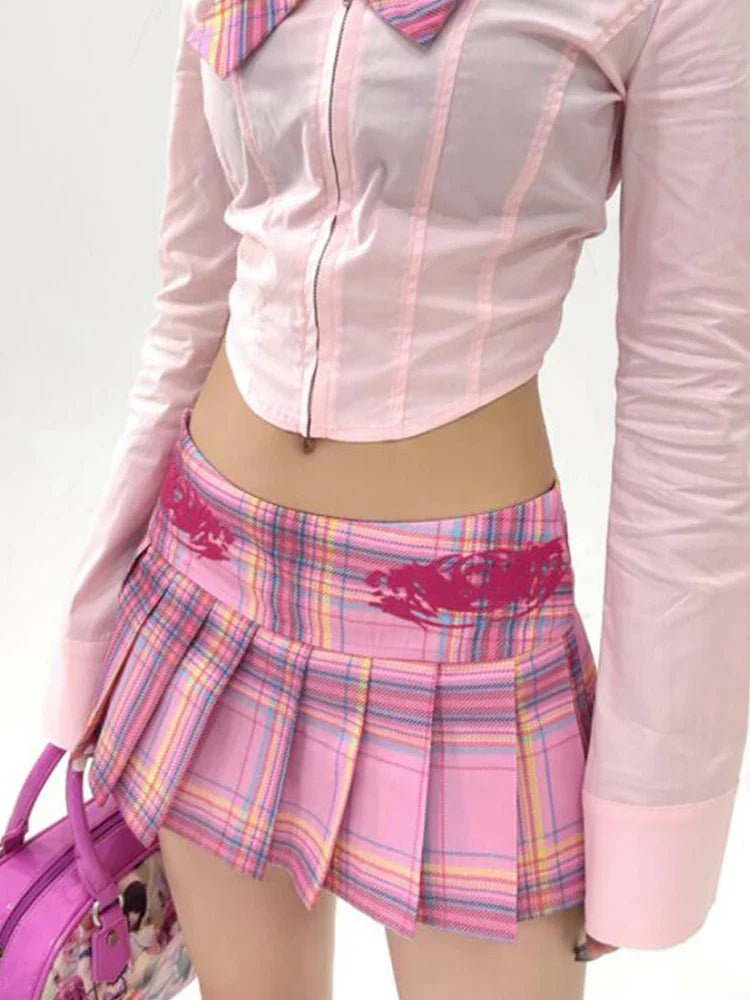 Skirt Plaid Micro Candy