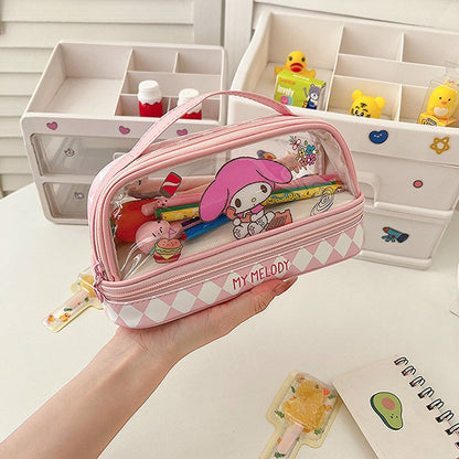 Cartoon Funny Large Pencil Case