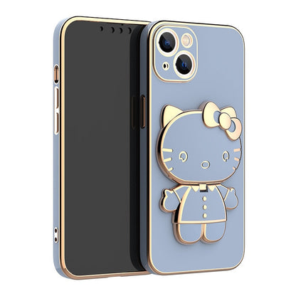 Coque iPhone Chaton avec miroir