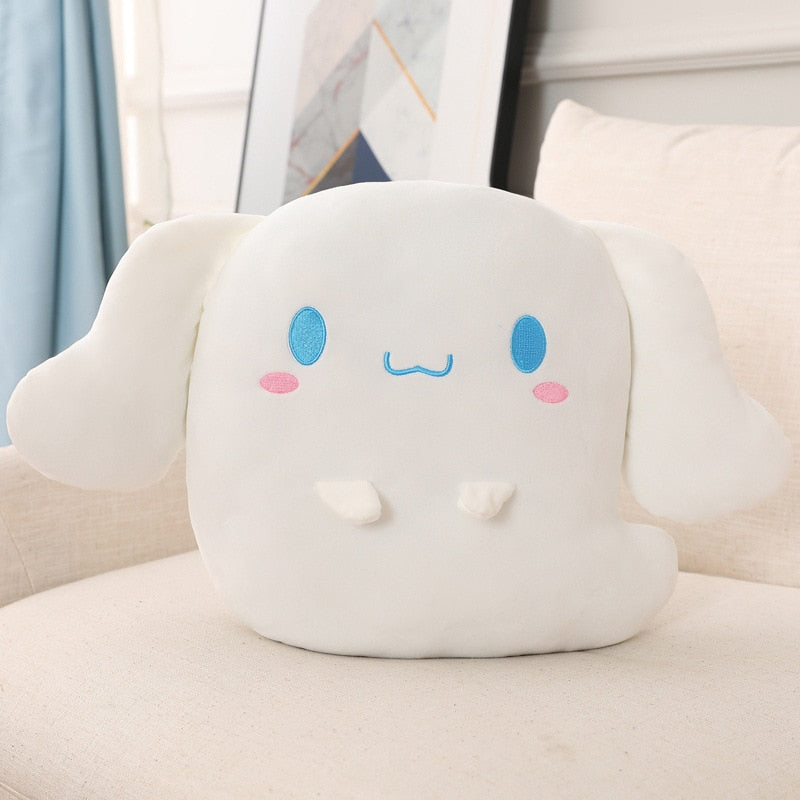 Poupée en peluche fantôme animée Kawaii