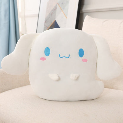 Poupée en peluche fantôme animée Kawaii