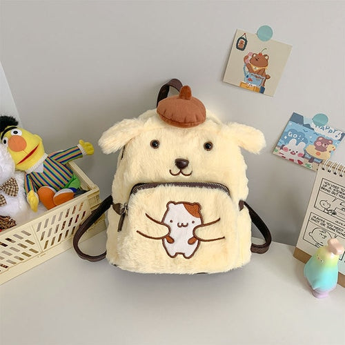 Kawaii Cartoon Plüsch Rucksack