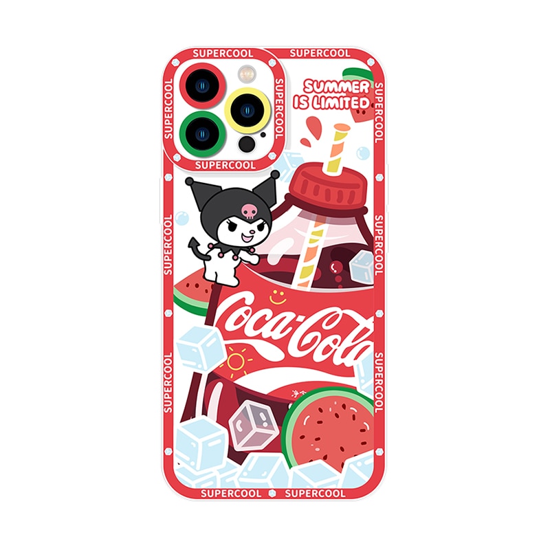 Coque de téléphone Samsung à thème soda mignon