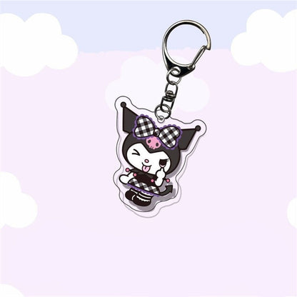 Cartoon Acrylic Keychain