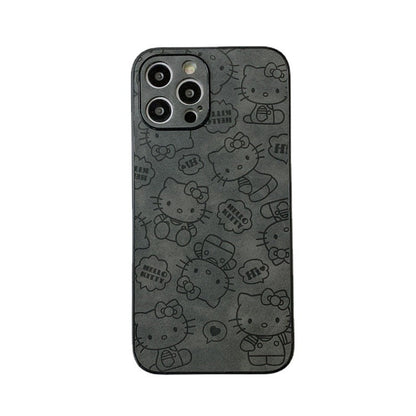 Coque de téléphone à imprimé chaton