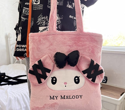 Sac à bandoulière Kuro Melo avec nœud