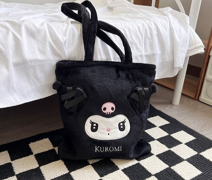 Sac à bandoulière Kuro Melo avec nœud