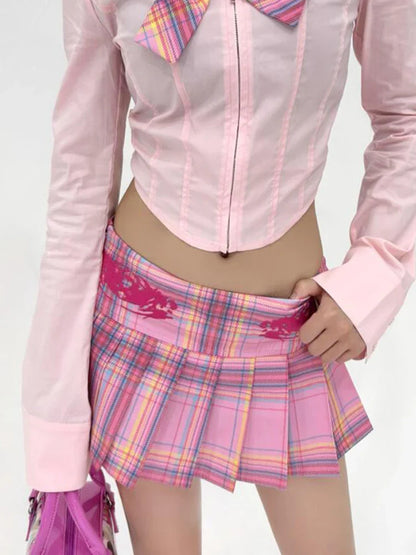 Skirt Plaid Micro Candy