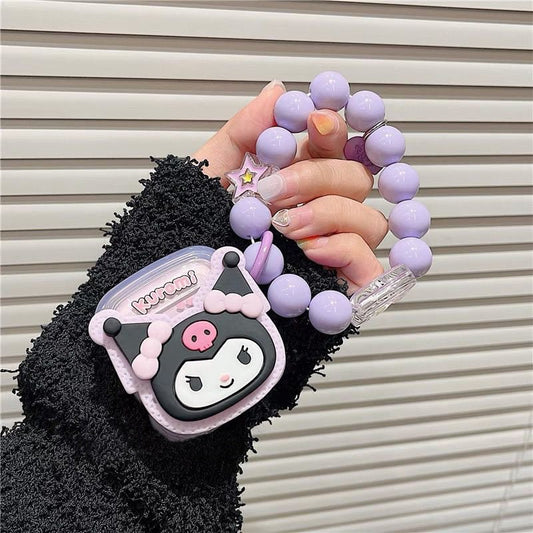 Purple Kuro Airpods Case With Chain