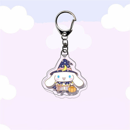 Cartoon Acrylic Keychain